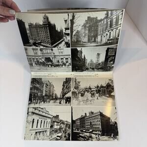 Picture Postcards Of Old Philadelphia, 24 Unused Post Cards In A Book